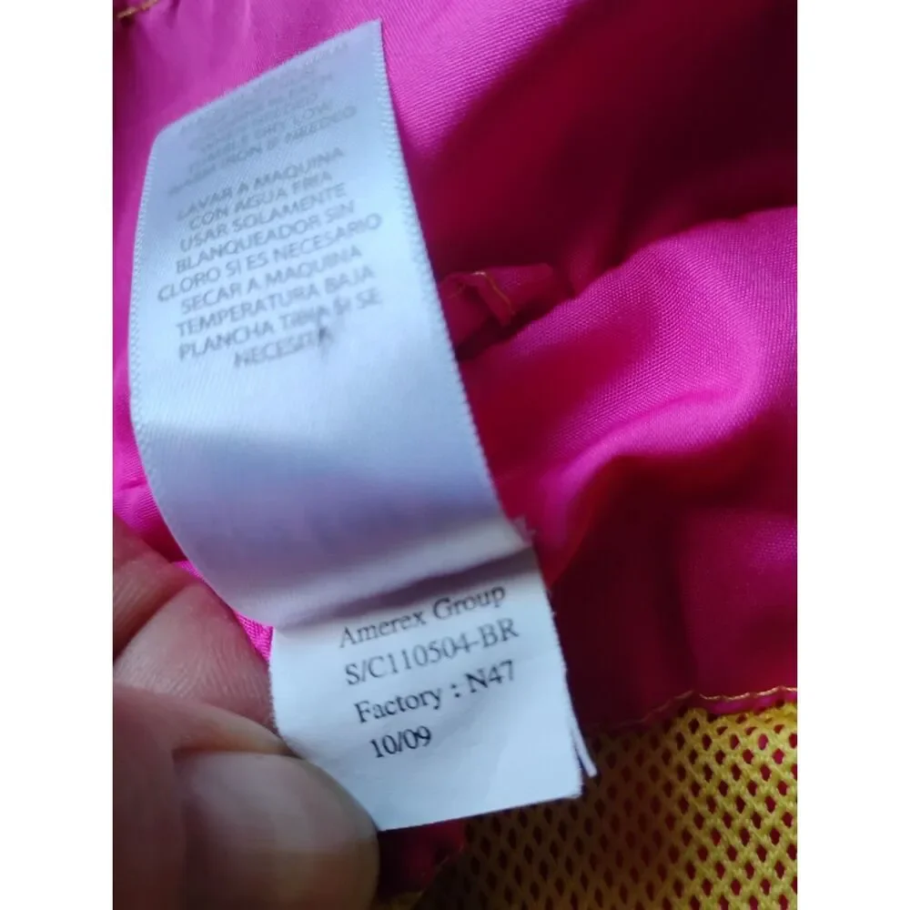 Carter's Girls Size 24 Months Bright Pink Hooded Windbreaker